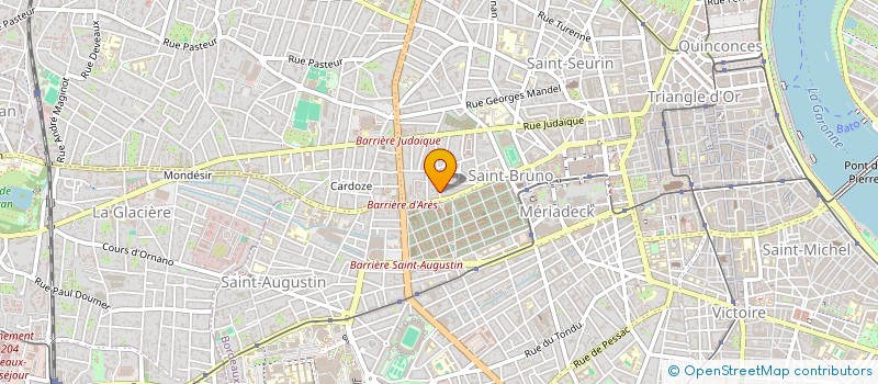 localisation de l'entreprise MONSIEUR BENJAMIN KROL  BORDEAUX