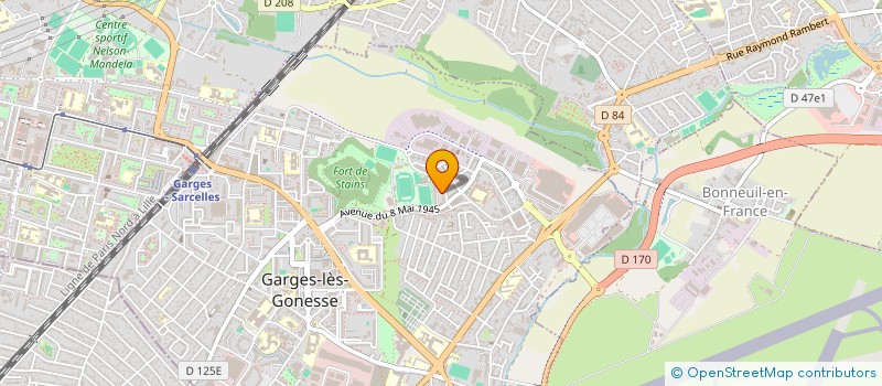 localisation de l'entreprise MONSIEUR BENJAMIN KWEDI  GARGES-LES-GONESSE