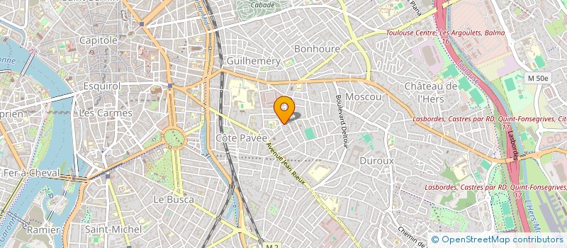 localisation de l'entreprise MONSIEUR BENJAMIN KWIATON à TOULOUSE