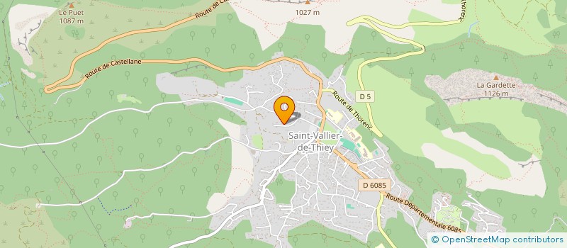 localisation de l'entreprise MONSIEUR BENJAMIN L'HUILLIER à SAINT-VALLIER-DE-THIEY