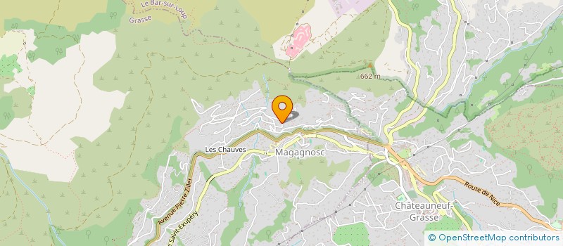 localisation de l'entreprise MONSIEUR BENJAMIN LA PIETRA à GRASSE