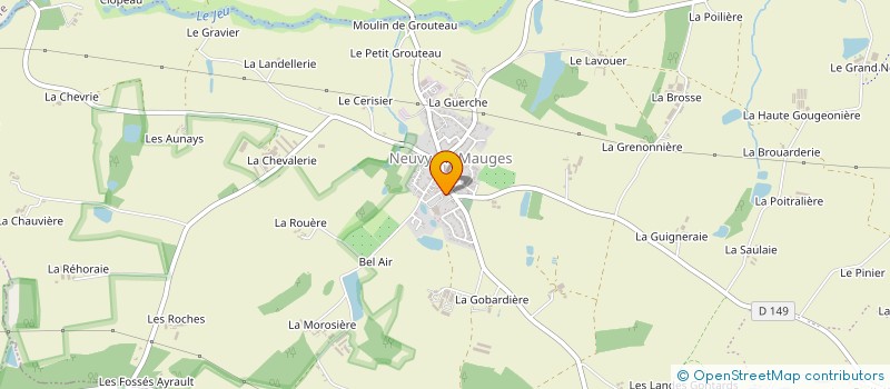 localisation de l'entreprise MONSIEUR BENJAMIN LAHAYE à CHEMILLE-EN-ANJOU