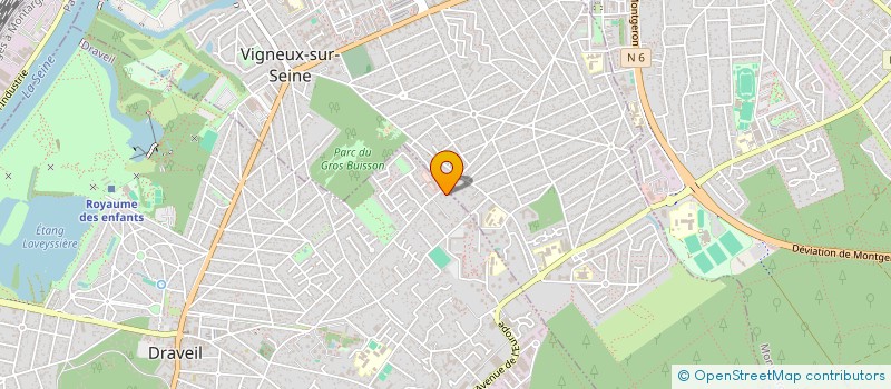 localisation de l'entreprise MONSIEUR BENJAMIN LALANDE à DRAVEIL