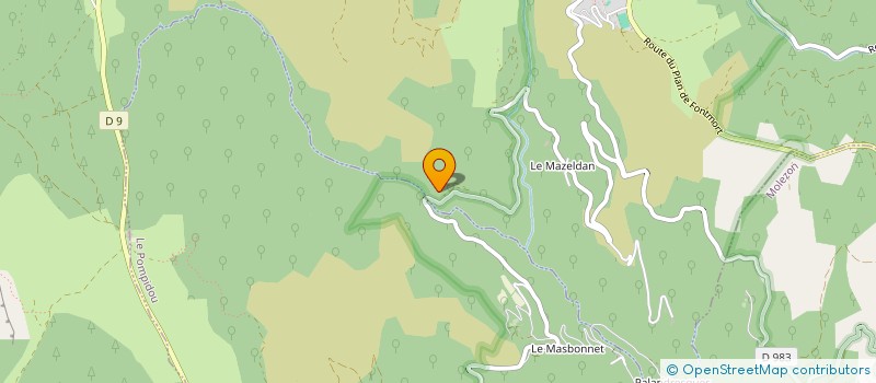 localisation de l'entreprise MONSIEUR BENJAMIN LAMORINIERE  VEBRON