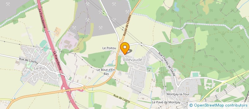 localisation de l'entreprise MONSIEUR BENJAMIN LANCEZEUX à VILLEVAUDE
