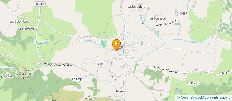 localisation de l'entreprise MONSIEUR BENJAMIN LAPORTE à SAINT-FELIX-DE-LUNEL