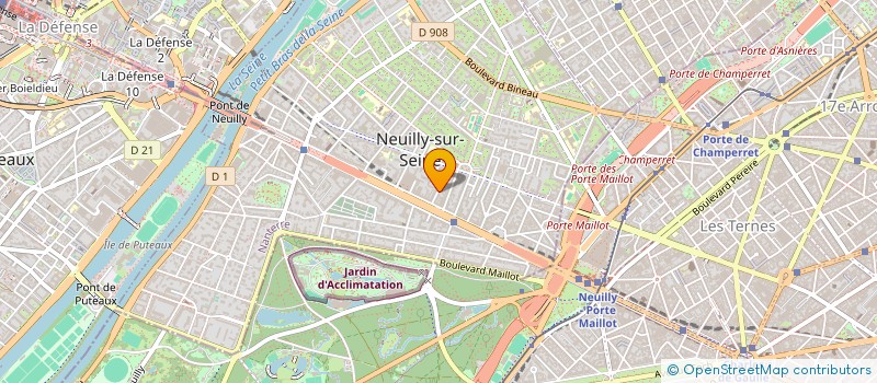 localisation de l'entreprise MONSIEUR BENJAMIN LARROCHE à NEUILLY-SUR-SEINE
