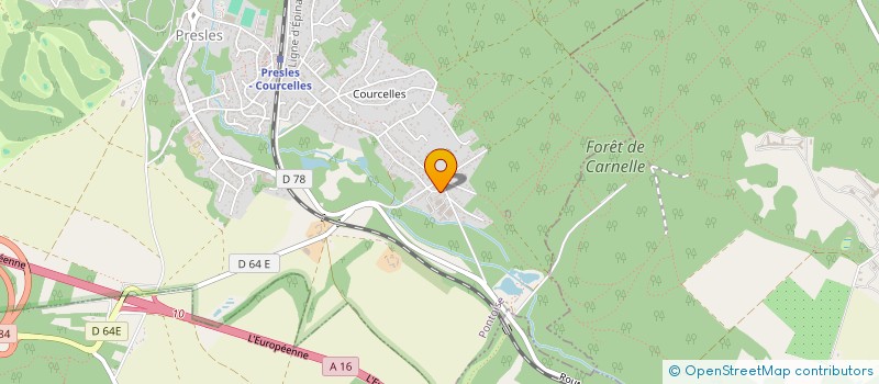 localisation de l'entreprise MONSIEUR BENJAMIN LASSUS  PRESLES