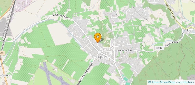 localisation de l'entreprise MONSIEUR BENJAMIN LAURENT  PUJAUT