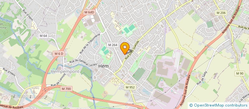localisation de l'entreprise MONSIEUR BENJAMIN LAZARECKI à HEM