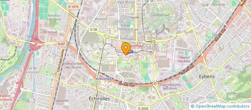 localisation de l'entreprise MONSIEUR BENJAMIN LE à ECHIROLLES