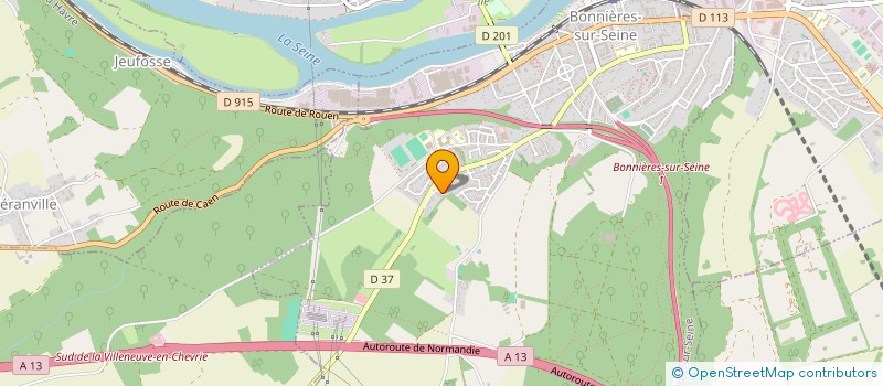localisation de l'entreprise MONSIEUR BENJAMIN LE BAIL à BONNIERES-SUR-SEINE