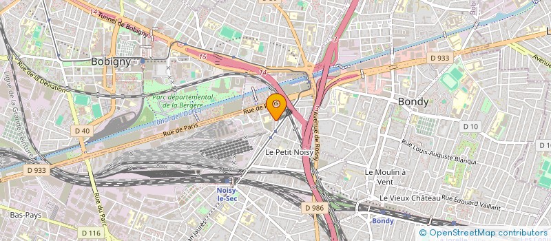 localisation de l'entreprise MONSIEUR BENJAMIN LE COQ à NOISY-LE-SEC