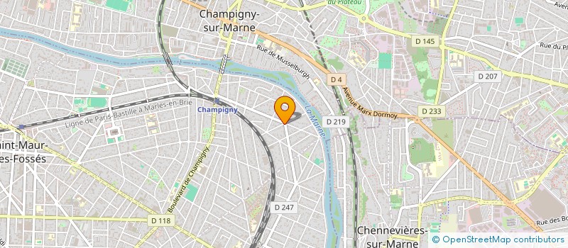 localisation de l'entreprise MONSIEUR BENJAMIN LE DANTEC à SAINT-MAUR-DES-FOSSES