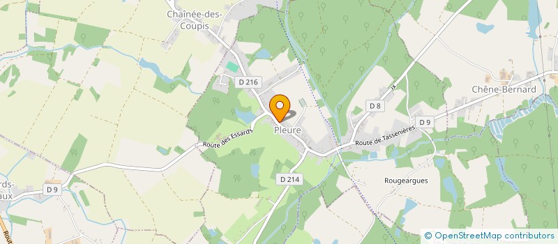 localisation de l'entreprise MONSIEUR BENJAMIN LE GORBELEC  LES HAYS