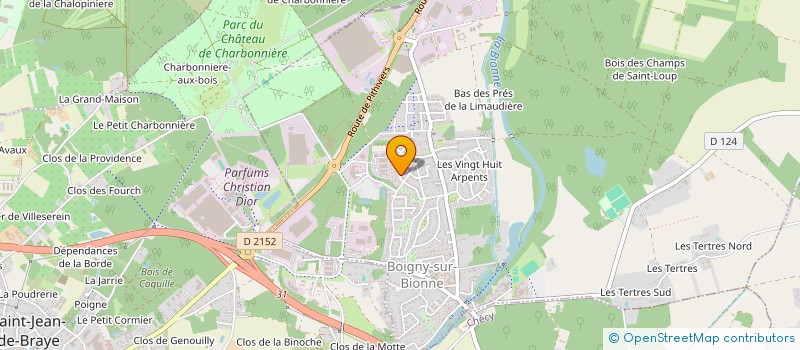 localisation de l'entreprise MONSIEUR BENJAMIN LE GUEN à BOIGNY-SUR-BIONNE