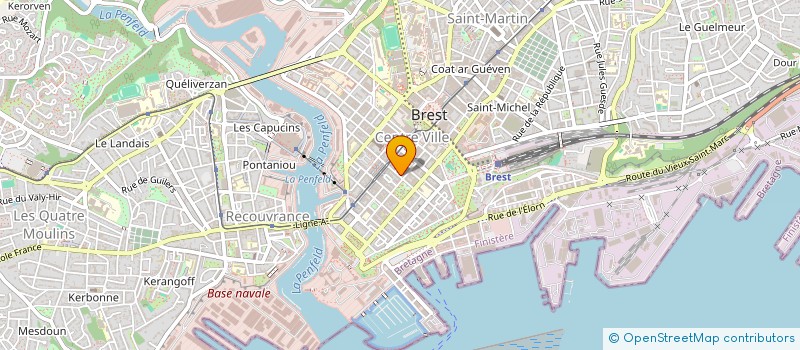 localisation de l'entreprise MONSIEUR BENJAMIN LE SAOS à BREST