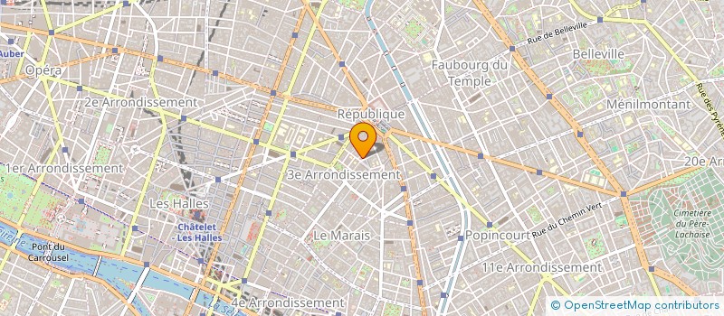localisation de l'entreprise MONSIEUR BENJAMIN LE SOUEF à PARIS