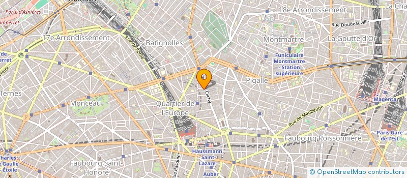 localisation de l'entreprise MONSIEUR BENJAMIN LEBLANC  PARIS