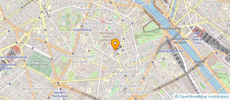 localisation de l'entreprise MONSIEUR BENJAMIN LECAT  PARIS