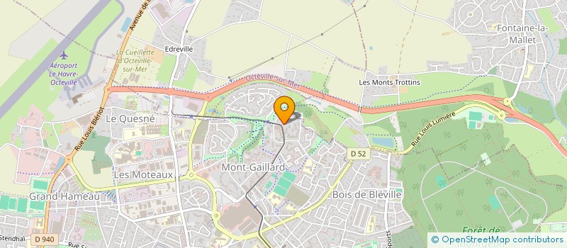 localisation de l'entreprise MONSIEUR BENJAMIN LECERF  LE HAVRE