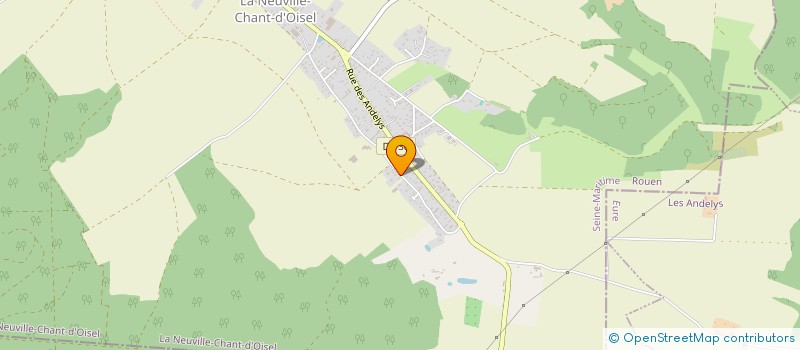 localisation de l'entreprise MONSIEUR BENJAMIN LECLUSE  LA NEUVILLE-CHANT-D'OISEL
