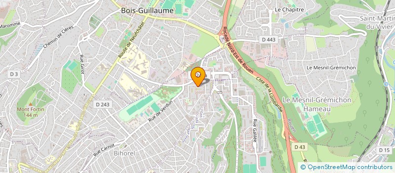 localisation de l'entreprise MONSIEUR BENJAMIN LECOQ  BIHOREL