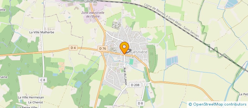 localisation de l'entreprise MONSIEUR BENJAMIN LEDUC  SAINT-COULOMB