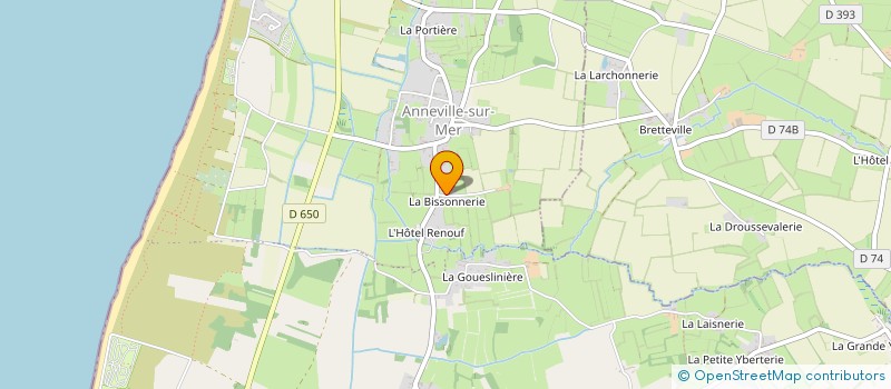localisation de l'entreprise MONSIEUR BENJAMIN LEFEVRE à GOUVILLE-SUR-MER