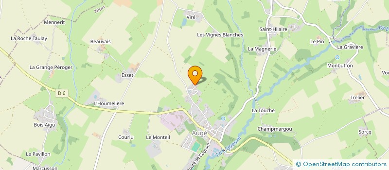 localisation de l'entreprise MONSIEUR BENJAMIN LEFEVRE  AUGE