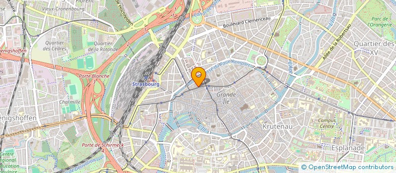 localisation de l'entreprise MONSIEUR BENJAMIN LEFORT à STRASBOURG