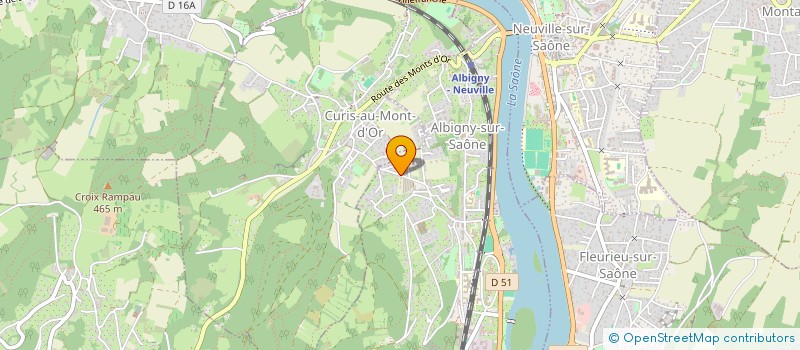 localisation de l'entreprise MONSIEUR BENJAMIN LEGEAIS  ALBIGNY-SUR-SAONE