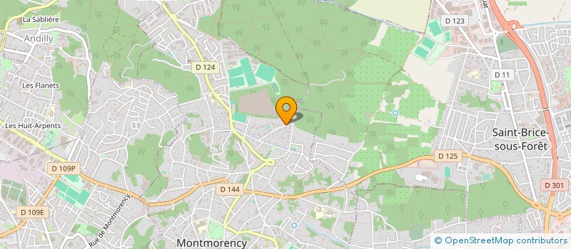 localisation de l'entreprise MONSIEUR BENJAMIN LEGENDRE  MONTMORENCY