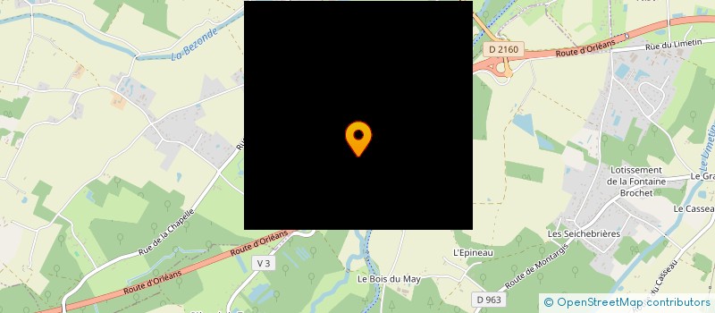 localisation de l'entreprise MONSIEUR BENJAMIN LEGRAND à CHEVILLON-SUR-HUILLARD