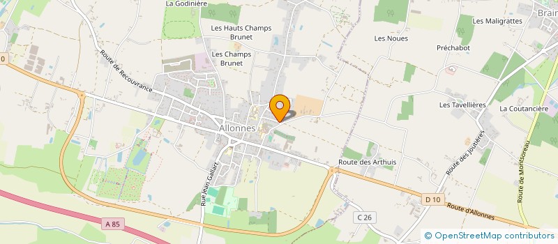 localisation de l'entreprise MONSIEUR BENJAMIN LEGRAS à ALLONNES