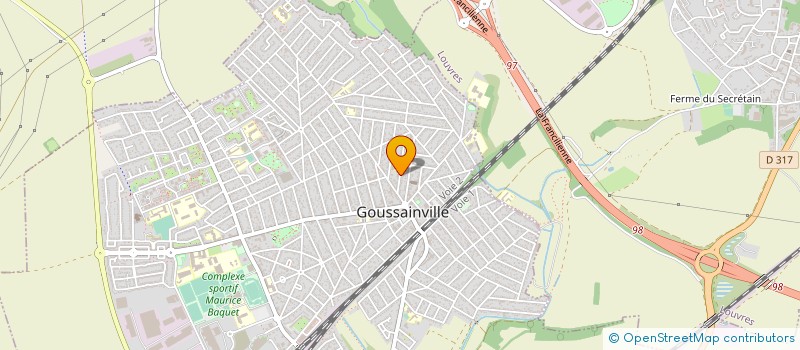 localisation de l'entreprise MONSIEUR BENJAMIN LEITE à GOUSSAINVILLE