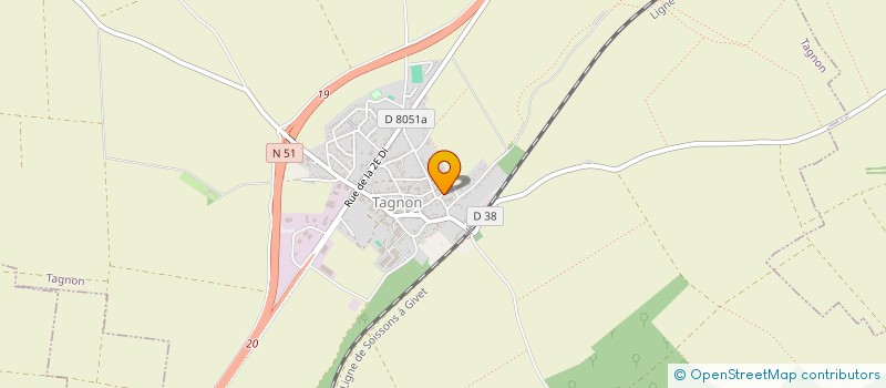 localisation de l'entreprise MONSIEUR BENJAMIN LELIEVRE  TAGNON