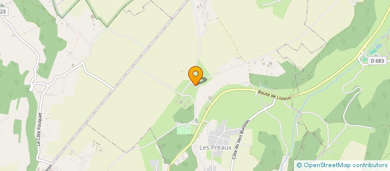 localisation de l'entreprise MONSIEUR BENJAMIN LEMAIGNENT  LES PREAUX