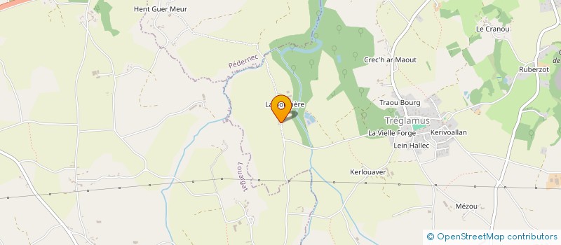 localisation de l'entreprise MONSIEUR BENJAMIN LEMAITRE  TREGLAMUS