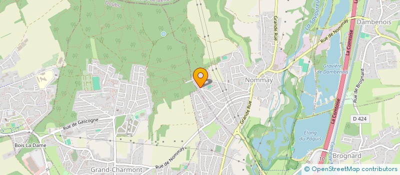 localisation de l'entreprise MONSIEUR BENJAMIN LEPAUL  NOMMAY