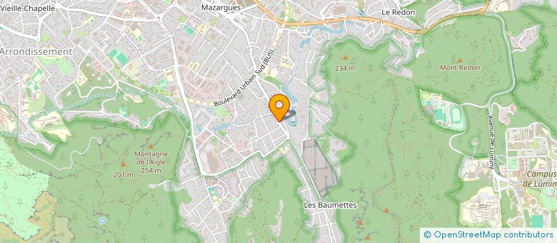 localisation de l'entreprise MONSIEUR BENJAMIN LERAY  MARSEILLE 9EME