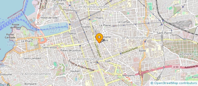 localisation de l'entreprise MONSIEUR BENJAMIN LEROY à MARSEILLE