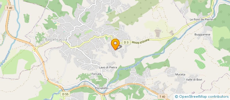 localisation de l'entreprise MONSIEUR BENJAMIN LEROY à BASTELICACCIA