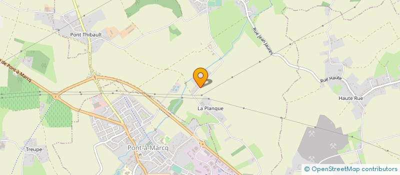 localisation de l'entreprise MONSIEUR BENJAMIN LESTRIEZ  ENNEVELIN