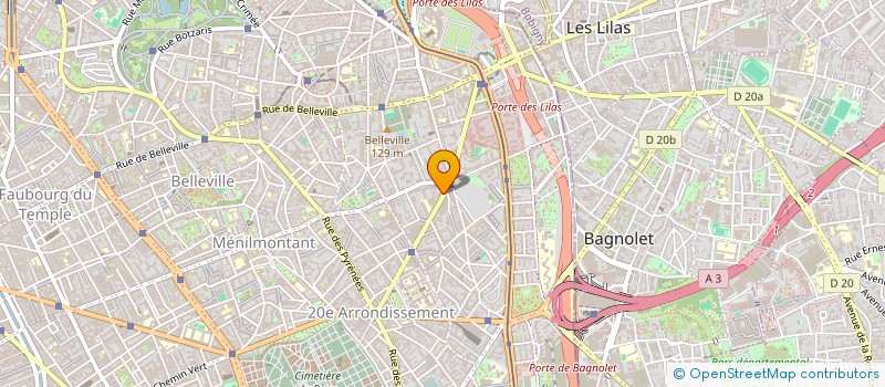 localisation de l'entreprise MONSIEUR BENJAMIN LEVY  PARIS