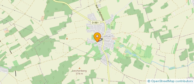 localisation de l'entreprise MONSIEUR BENJAMIN LIDIN  BRUEBACH