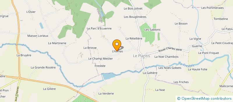 localisation de l'entreprise MONSIEUR BENJAMIN LIESCH à LE PLANTIS