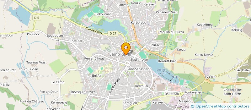 localisation de l'entreprise MONSIEUR BENJAMIN LION à BREST