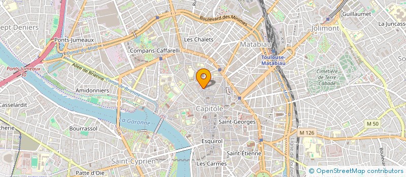 localisation de l'entreprise MONSIEUR BENJAMIN LISSAJOUX à TOULOUSE
