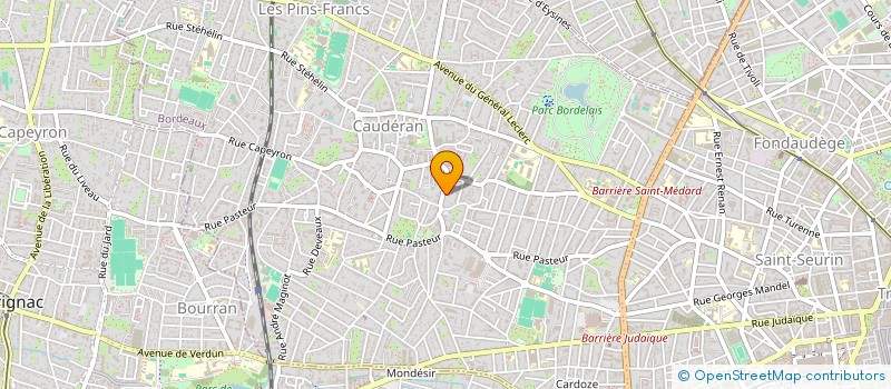 localisation de l'entreprise MONSIEUR BENJAMIN LOEFFLER  BORDEAUX